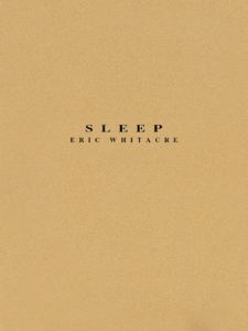 HAL LEONARD SLEEP By Eric Whitacre For Concert Band Grade 3.5-4 Score & Parts