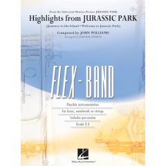 HAL LEONARD HIGHLIGHTS From Jurassic Park Arranged For Flex Band By Johnnie Vinson