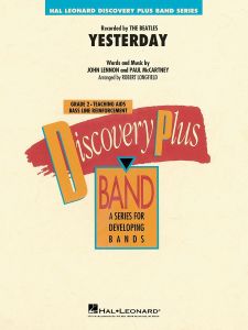 HAL LEONARD YESTERDAY Discovery Plus Concert Band Level 2 Score & Parts
