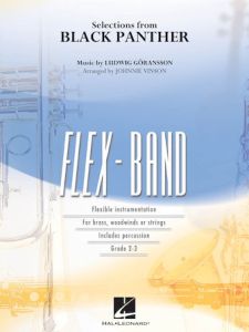 HAL LEONARD SELECTIONS From Black Panther Arranged By Johnnie Vinson For Concert Band 2-3