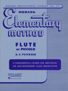 RUBANK ELEMENTARY Method For Flute Or Piccolo By A.c. Petersen