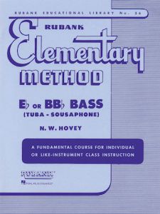 RUBANK NILO Hovey Rubank Elementary Method For Tuba Or Sousaphone (eb Or Bbb Bass)