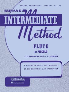 RUBANK INTERMEDIATE Method For Flute Or Piccolo (vocal)