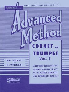 HAL LEONARD RUBANK Advanced Method Trumpet Volume 1 By Howard Voxman & William Gower