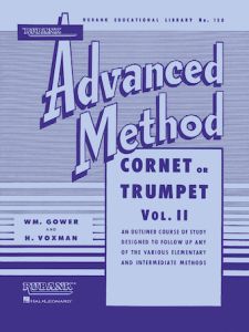 HAL LEONARD RUBANK Advanced Method Cornet Trumpet Volume 2 By Howard Voxman & W Gower