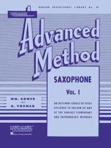 RUBANK RUBANK Advanced Method Saxophone Volume 1