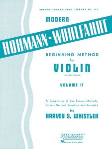 RUBANK MODERN Hohmann-woflfahrt Beginning Method For Violin Volume 2