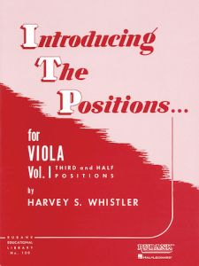 RUBANK INTRODUCING The Positions For Viola Volume 1 3rd & Half Positions