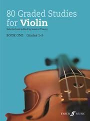 FABER MUSIC 80 Graded Studies For Violin Book 1 Selected & Edited By Jessica O'leary