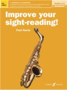 FABER MUSIC IMPROVE Your Sigh-reading! Saxophone,grade 1-5 , New Edition