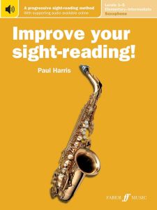 ALFRED IMPROVE Your Sight-reading Written By Paul Harris For Saxophone Level 1-5