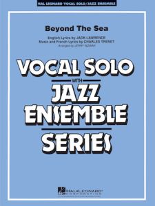 HAL LEONARD BEYOND The Sea Vocal Solo With Jazz Ensemble Score & Parts Arranged By J Nowak