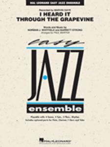 HAL LEONARD I Heard It Through The Grapevine Jazz Ensemble Level 2 Score & Parts