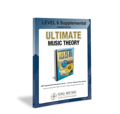 ULTIMATE MUSIC THEOR GP-SL6A Level 6 Supplemental Answer Book