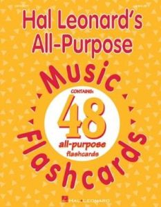 HAL LEONARD ALL-PURPOSE Music Flashcards Classroom Kit, 8.5