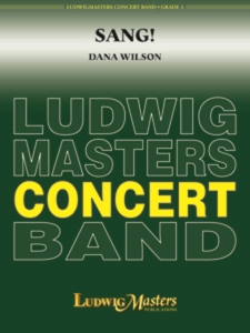 LUDWIG SANG! By Danna Wilson For Concert Band, Set Of Parts