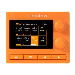 1010 MUSIC NANOBOX|TANGERINE Compact Streaming Sampler