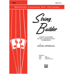 BELWIN STRING Builder Book 2 For Cello By Samuel Applebaum