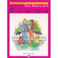 ALFRED ALFRED'S Basic Piano Library Piano Duet Book Level 4
