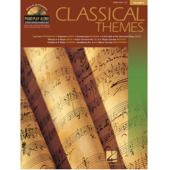 HAL LEONARD CLASSICAL Themes Piano Play-along 8 Favorite Pieces With Sound-alike Cd Tracks