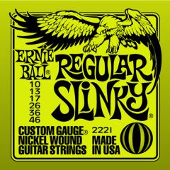ERNIE BALL NICKEL Wound Slinky Strings Regular 10-46 Lime