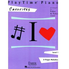 FABER PLAYTIME Piano Favorites Level 1