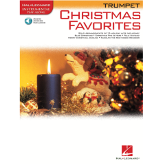 HAL LEONARD CHRISTMAS Favorites For Trumpet Instrumental Play-along With Cd