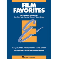 HAL LEONARD ESSENTIAL Elements Film Favorites For Baritone B.c.