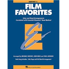 HAL LEONARD ESSENTIAL Elements Film Favorites For Baritone T.c.