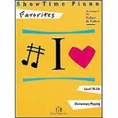 FABER SHOWTIME Piano Favorites (level 2a)