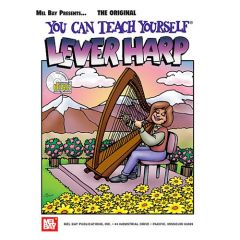 MEL BAY YOU Can Teach Yourself Lever Harp (book + Online Audio)