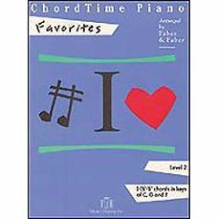 FABER CHORDTIME Piano Favorites Level 2b Arranged By Faber & Faber