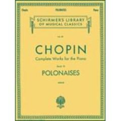 G SCHIRMER CHOPIN Complete Works For The Piano Book 3 Polonaises