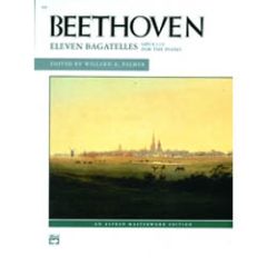ALFRED LUDWIG Van Beethoven Eleven Bagatelles Opus 119 For The Piano