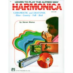 ALFRED LEARN To Play The Alfred Way Harmonica, Chromatic & Diatonic By Steve Manus
