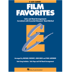 HAL LEONARD ESSENTIAL Elements Film Favorites For Eb Alto Clarinet