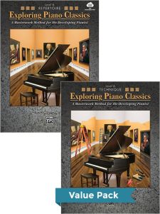 ALFRED EXPLORING Piano Classics Level 6(value Pack)arranged By Nancy Bachus For Piano