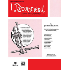 BELWIN I Recommend For E Flat Baritone Saxophone