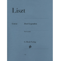 HENLE LISZT Two Legends For Piano Urtext Edition