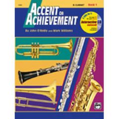 ALFRED ACCENT On Achievement Book 1 For B Flat Tenor Saxophone