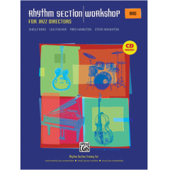 ALFRED RHYTHM Section Workshop For Jazz Directors Bass Cd Included