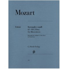HENLE MOZART Serenade In C Minor Kv388 (384a) Fir Wind Octet