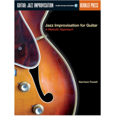 BERKLEE PRESS JAZZ Improvisation For Guitar A Melodic Approach Cd Included