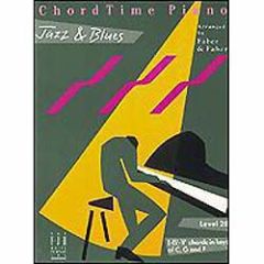 FABER CHORDTIME Piano Jazz & Blues Level 2b Arranged By Faber & Faber