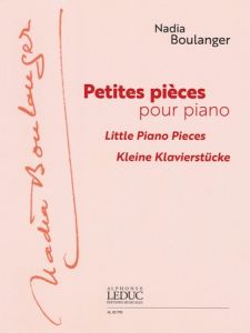 ALPHONS LEDUC LITTLE Piano Pieces Composed By Nadia Boulanger For Piano