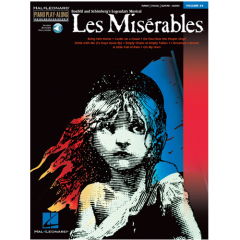 HAL LEONARD PIANO Play-along Les Miserables Play 8 Favorites With Sound-alike Cd