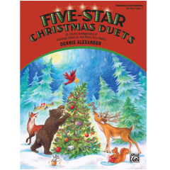 ALFRED FIVE-STAR Christmas Duets By Dennis Alexander