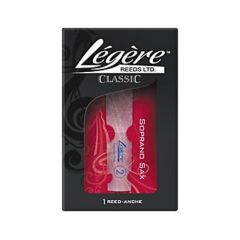 LEGERE REEDS CLASSIC Series Synthetic Soprano Saxophone Reed #3 (single Reed)
