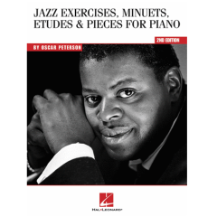 HAL LEONARD OSCAR Peterson Jazz Exercises Minuets Etudes & Pieces For Piano 2nd Edition