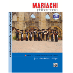 ALFRED MARIACHI Philharmonic Harmony/accompaniment Book & Cd